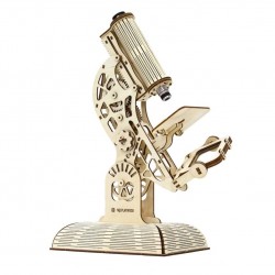 Model mecanic "Microscop" din lemn