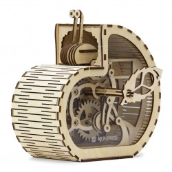 Model mecanic "Melcul - Casa de bani" din lemn