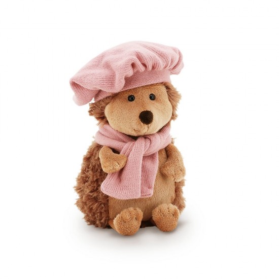 Jucarie ariciul de plus cu bereta si fular Fluffy, 15cm, Orange Toys Jucarii Plus Jucarie ariciul de plus cu bereta si fular Fluffy, 15cm, Orange Toys Jucarii Plus