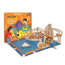 Circuit roller-coaster cu bilute de marmura, Smartivity