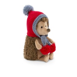 Fluffy, ariciul cu fes rosu, din plus, 20cm, Orange Toys