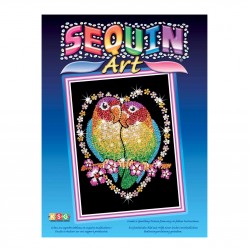 Set Creativ Original - Pasarele indragostite, 25x34cm, Sequin Art