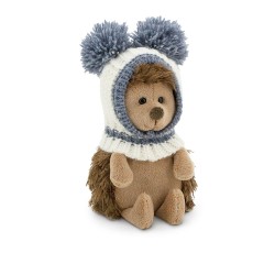 Prickle, ariciul cu caciulita alb-gri, din plus, 15cm, Orange Toys