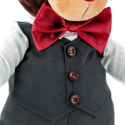 Jucarie ursuletul ginerica de plus Choco, 30cm, Orange Toys