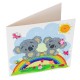 Set creativ tablou cu cristale Koala, 18x18 cm, Craft Buddy