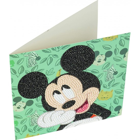 Set creativ cu cristale Happy Mickey, colectia Disney, 18x18 cm, Craft Buddy