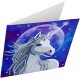 Set creativ tablou cu cristale Crystal Art Card, Starlight Anne Stokes, 18x18cm, Craft Buddy 