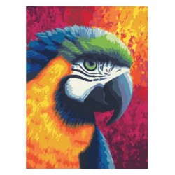 Set creativ de pictat Pictura pe numere, Paradise - Rachel Froud, 30x40cm, Craft Buddy
