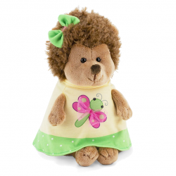Fluffy, ariciul in rochita cu libelula , din plus, 15cm, Orange Toys