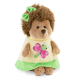 Fluffy, ariciul in rochita cu libelula , din plus, 15cm, Orange Toys 