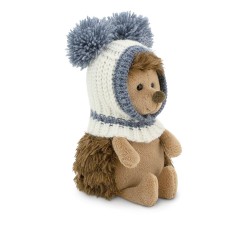 Prickle, ariciul cu caciulita alb-gri, din plus, 15cm, Orange Toys