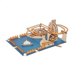 Circuit roller-coaster cu bilute de marmura, Smartivity