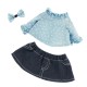 Set vestimentar: Denim Summer, 25cm 