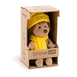 Prickle, ariciul cu caciulita cu urechi galbena, din plus, 20cm, Orange Toys