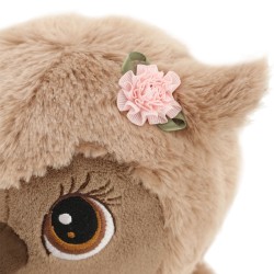 Jucarie bufnita eleganta de plus Sonya, 20cm, Orange Toys