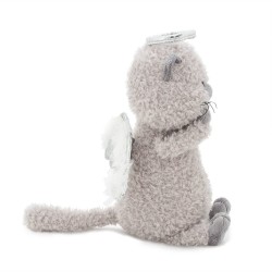 Jucarie motanul de plus ingeras Buddy, 25cm, Orange Toys