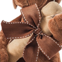 Jucarie catel de plus cu os Cookie, 25cm, Orange Toys