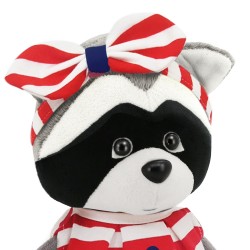 Jucarie fetita raton in vacanta la mare de plus Daisy, 25cm, Orange Toys