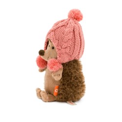Jucarie ariciul de plus in costum de iarna Fluffy, 20cm, Orange Toys