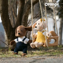 Bossy, catelusa pui, din plus, 20cm, Orange Toys