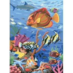 Set creativ pictura - JPBN - Corali, 24x33x2cm, Sequin Art