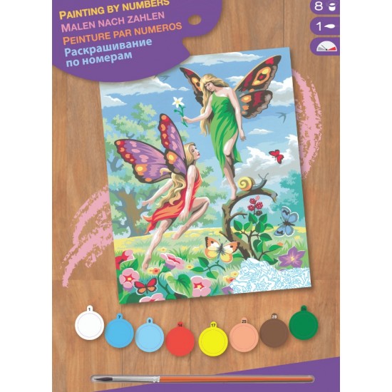 Set creativ pictura - JPBN - Zane, 24x33x2cm, Sequin Art Art & Craft