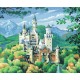 Set creativ pictura  - SPBN - Castelul Neuschwanstein, 39.5x32x2cm, Sequin Art Art & Craft