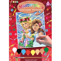 Set creativ pictura - JPBN - Ingeri 24x33x2cm, Sequin Art