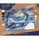 Set creativ pictura  - SPBN - Delfini, 39.5x32x2cm, Sequin Art Art & Craft