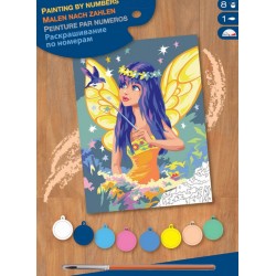 Set creativ pictura - JPBN - Zana aurita, 24x33x2cm, Sequin Art