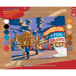Set creativ pictura  - SPBN - London Piccadilly, 39.5x32x2cm, Sequin Art