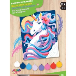 Set creativ pictura - JPBN - Unicorn, 24x33x2cm, Sequin Art