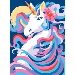 Set creativ pictura - JPBN - Unicorn, 24x33x2cm, Sequin Art