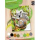 Set creativ pictura - JPBN - Ursi Koala, 24x33x2cm, Sequin Art