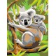 Set creativ pictura - JPBN - Ursi Koala, 24x33x2cm, Sequin Art