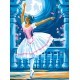 Set creativ pictura - JPBN - Balerina, 24x33x2cm, Sequin Art