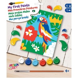 Set creativ pictura - "Prima mea pictura" - Papagalul, Sequin Art