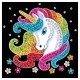 Set Creativ Sequin 60 - Unicorn, 17x17cm, Sequin Art