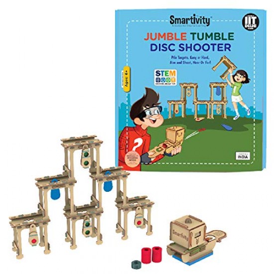 Joc distractiv, Shooter cu mini discuri, Smartivity