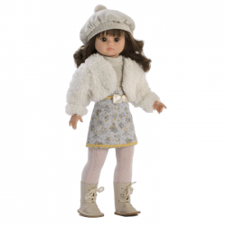 Papusa Sabrina cu bolero, 40 cm, Berbesa