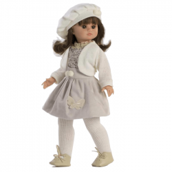 Papusa Eva cu jacheta , 42 cm, Berbesa Papusa Eva cu jacheta , 42 cm, Berbesa