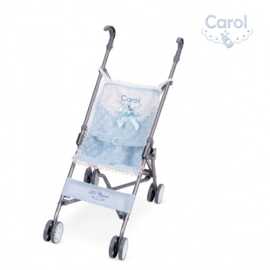 Mini carucior sport, Carol,42x28x56, De Cuevas Accesorii Papusi