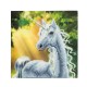 Set creativ tablou cu cristale Sunshine Unicorn, 18x18cm, Craft Buddy Art & Craft