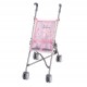 Mini carucior sport roz-gri ,42x28x56, De Cuevas Accesorii Papusi