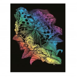 Set creativ Artfoil - Fluturele Curcubeu, 20x26cm, Sequin Art