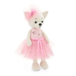 Jucarie catelusa de plus Lucky Lili: Shine, 25cm, Orange Toys