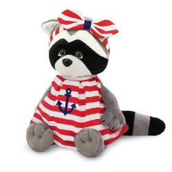 Jucarie fetita raton in vacanta la mare de plus Daisy, 25cm, Orange Toys