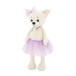 Jucarie catelusa de plus Lucky Lili: Violet, 25cm, Orange Toys