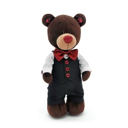 Jucarie ursuletul ginerica de plus Choco, 30cm, Orange Toys