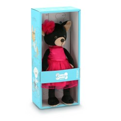 Jucarie catelusa de plus Lucky Blacky: Carmen, 25cm, Orange Toys